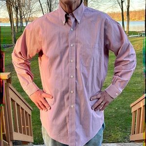 NWOT Brooks Brothers pinstripe shirt 16.5/34